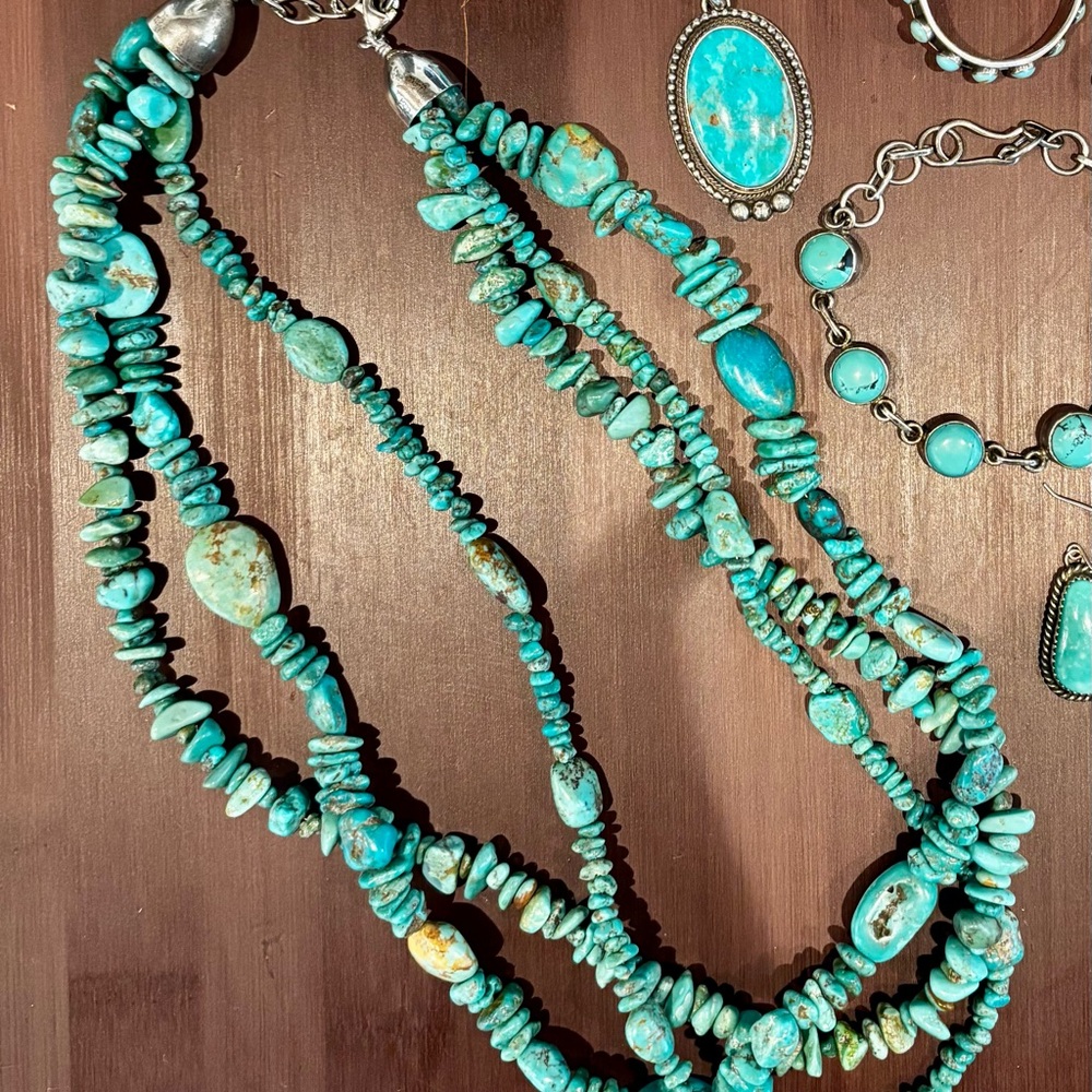 DTR Jay King Turquoise Multi-Strand Necklace